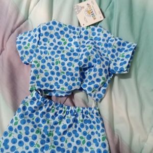 Build a bear blueberry Cow outfit